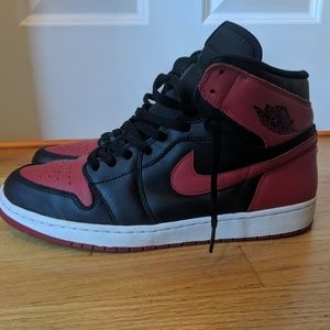 2011 Jordan 1 Bred mens size 13